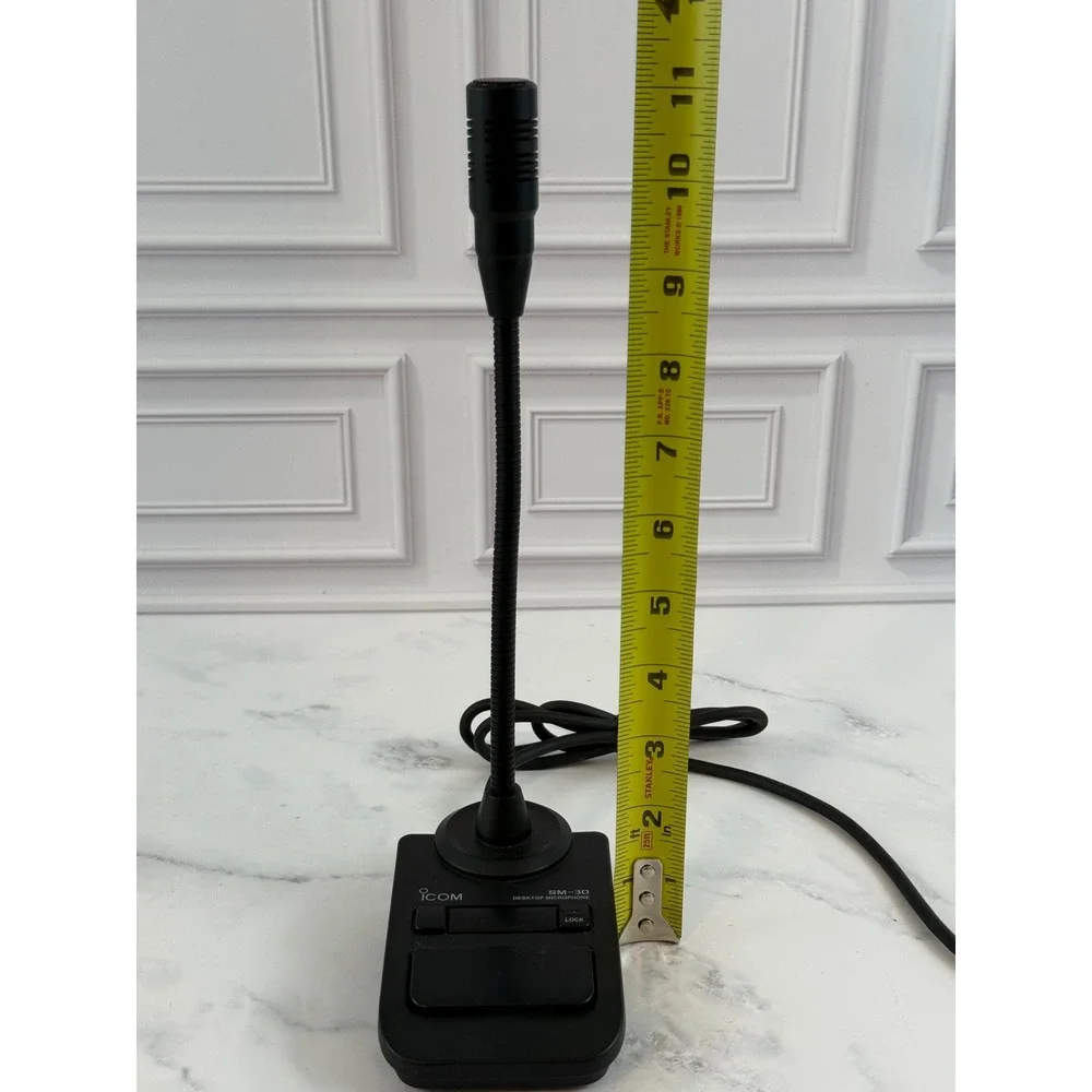 Icom SM-30 Compact Desktop Microphone IC 7000/7200/7300/9100 Amateur Ham Radio